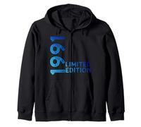 Limited Edition Vintage 1991 Funny 34th Birthday 34 Years Zip Hoodie