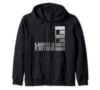Limited Edition Vintage 1991 Funny 34th Birthday 34 Years Zip Hoodie