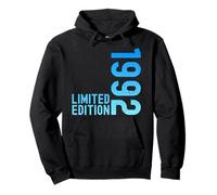 Limited Edition Vintage 1992 Funny 33rd Birthday 33 Years Pullover Hoodie