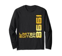 Limited Edition Vintage 1998 Funny 27th Birthday 27 Years Long Sleeve T-Shirt