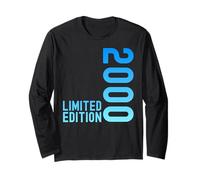 Limited Edition Vintage 2000 Funny 25th Birthday 25th Birthday Long Sleeve T-Shirt