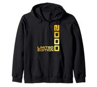 Limited Edition Vintage 2000 Funny 25th Birthday 25th Birthday Zip Hoodie