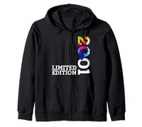 Limited Edition Vintage 2001 Funny 24th Birthday 24 Years Zip Hoodie