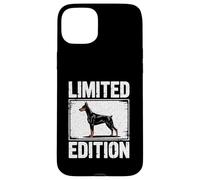 Limited Edition White Doberman Pinscher Dog Lover Gift Case for iPhone 15 Plus