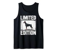 Limited Edition White Doberman Pinscher Dog Lover Gift Tank Top