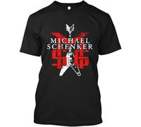 Limited NWT Michael Schenker Group English Heavy Metal Logo Band Men T Shirt S-4XL Limited NWT Michael Schenker Group English Heavy Metal Logo Band Men T Shirt S-4XL Black