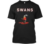 Limited NWT Swans American Experimental Rock Graphic Band Music T-Shirt Black S