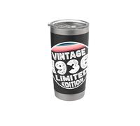 Limited Special Edition Vintage Since Born in 1936 Stainless Steel Insulated Tumbler