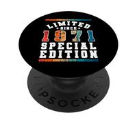Limited Special Edition Vintage Since Born in 1971 PopSockets Adhesive PopGrip