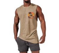 Limited Time Deals Running Vest With Water Bottles Pink Mens Vests Black Tank Top Designer White 3 Pack Viking Clothes For Men Orange Sleeveless Cotton Long Sleeve Grandad Shirt Training Tops Xl