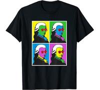 Limited Wolfgang Amadeus Mozart Pop Art T-Shirt Black M