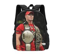 limitemm Wrestler John Cena Backpack Casual Large Capacity Laptop Schoolbag Wrestling Fans Birthday Gift