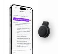 Limitless AI Pendant : Smart AI Voice Recorder & Wearable Personal Assistant, Instant Transcription, Weatherproof Note Taker, All-Day Battery, Hands-Free Personal AI for Work, Study & Daily Life