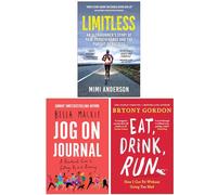 Limitless, Jog on Journal & Eat Drink Run 3 Books Collection Set