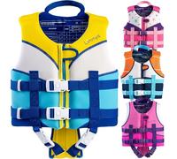 Limmys Neoprene Swim Vest for Kids - Integrated Foam, Secure Fit, Awarded | Award-Winning Parent-Approved Design - Secure Double Fastening with Premium YKK Zip - High Visibility