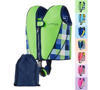 Limmys Premium Kids Swim Vest - Toddler Swim Jacket and Buoyancy Swimming Aid - Modern Design Swimming Vest for Boys, Girls and Babies - Drawstring Bag Included