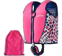 Limmys Premium Kids Swim Vest - Toddler Swim Jacket and Buoyancy Swimming Aid - Modern Design Swimming Vest for Boys, Girls and Babies - Drawstring Bag Included
