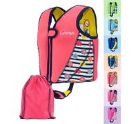 Limmys Premium Kids Swim Vest - Toddler Swim Jacket and Buoyancy Swimming Aid - Modern Design Swimming Vest for Boys, Girls and Babies - Drawstring Bag Included