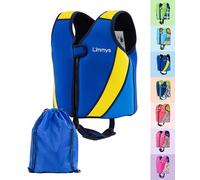 Limmys Premium Kids Swim Vest - Toddler Swim Jacket and Buoyancy Swimming Aid - Modern Design Swimming Vest for Boys, Girls and Babies - Drawstring Bag Included