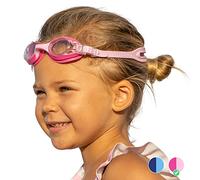 Limmys Premium Kids Swimming Goggles - Anti-Fog Swim Goggles with UV Protection, Leak-Proof Seal & Adjustable Strap - Includes Storage Case