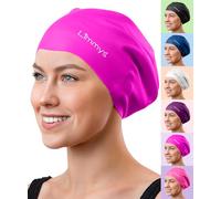 Limmys Premium Swimming Cap for Women with Long Hair - Soft Silicone Swim Cap for Women - Comfortable, Extra Room Fit, Chlorine Resistant, Hypoallergenic Swimming Hat