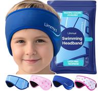 Limmys Swimming Headband for Kids and Adults - Non-Slip Neoprene Ear Band | Doctor-Inspired Ear Protection - Reinforced Elastic Band - Latex-Free Child-Safe Materials - Holds Earplugs Securely