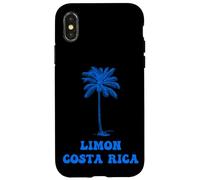 Limon Costa Rica with Palm Tree Graphic Case for iPhone X/XS