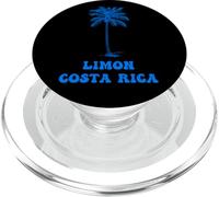 Limon Costa Rica with Palm Tree Graphic PopSockets PopGrip for MagSafe