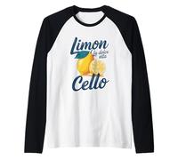 Limon La Dolce Vita Cello Lemon Delight Raglan Baseball Tee