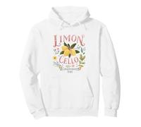 Limoncello Amalfi Coast Italy Lemon Floral Summer Graphic Pullover Hoodie