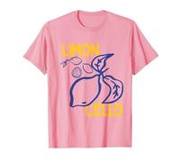 Limoncello Italian Lemon T-Shirt, Men, Pink, Small