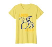 Limoncello Italian Lemon T-Shirt, Women, Lemon Yellow, Medium