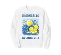 Limoncello La Dolce Vita Italian Lemon Cocktail Summer Art Sweatshirt