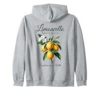 Limoncello Lemon Liqueur Sunshine in a bottle Fun Fruit Moms Zip Hoodie