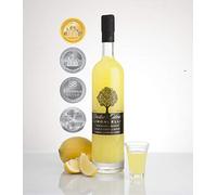 Limoncello Liqueur 700ml- Dolce Cilento Premium Italian Lemon Liquor (4 Times Medal Winner) - Amalfi Lemons - Authentic Traditional Limoncello - Digestif, Cocktail & Gift Bottle
