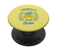 Limoncello Per Favore Souevnir Sicily Italy PopSockets Adhesive PopGrip