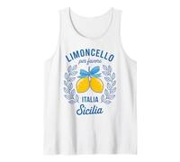 Limoncello Per Favore Souevnir Sicily Italy Tank Top