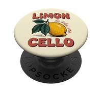 Limoncello Refreshing Delicious Italy Drink Lemon Liqueur PopSockets Adhesive PopGrip