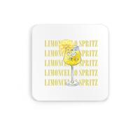 Limoncello spirtz, cocktail design trendy summer summery cool coaster drinks mat drinks coaster tea coffee cute fun funny pretty aesthetic