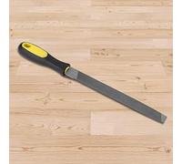 Limouyin 8in Flat Mill File, Comfortable grip ergonomically designed handle, Sharpening Tool for Blade, Garden Shears, Chisels, Spade, for all metal materials