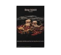 Limp Bizkit Chocolate Starfish And The Hot Dog Flavore Posters Wall Art Canvas Vintage Music And Movies Aesthetic Poster Decorative Painting Living Room Bed Room Decor12x18inch(30x45cm) Unframe-style