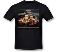 Limp Bizkit Chocolate Starfish and The Hot Dog Flavored Water Cotton Youth Man T Shirt Popular Tee Short Sleeves Black M