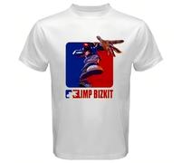 LIMP Bizkit Logo Alternative Rock Band White Size S to 3XL USA Size T-Shirt EN1