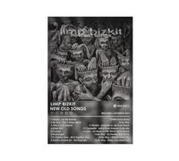 Limp Bizkit New Old Songs Album Poster Canvas Poster Wall Art Decor Print Picture Paintings for Living Room Bedroom Decoration 12x18inch(30x45cm)
