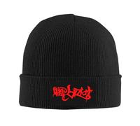 Limp Bizkit Rap Metal Rock Punk Warm Winter Hat Knit Beanie Cool and Fashionable Design with The Popular Ideas Black