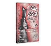 Limp Bizkit Three Dollar Bill, Y'all Album Poster Canvas Poster Bedroom Decor Landscape Office Room Decor Gift 08x12inch(20x30cm)