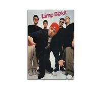 Limp Poster Bizkit-Nu Metal BandPoster Wall Art Canvas Aesthetic Music And Movie Decoration Living Room Bedroom 16x24inch(40x60cm) Unframe-style