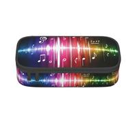 LimPac Musics Large Capacity Pencil Case Bag, Zippered Pen Pouch Organizer For College Office Makeup