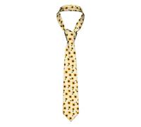 LimPac Sunflowers Fashion Men'S Silk Necktie, Suit Tie - Soft Fabric, For Business, Work, Parties, Etc, Sunflower Pattern, One Size