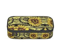 LimPac Sunfly Bees Large Capacity Pencil Case Bag Pencil Case Pencil Case Organizer for Office College Makeup